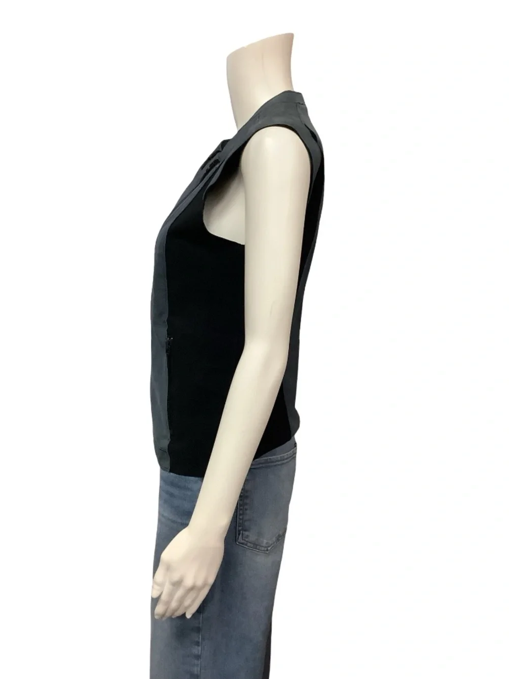 Elie Tahari Jacket Vest Size: S